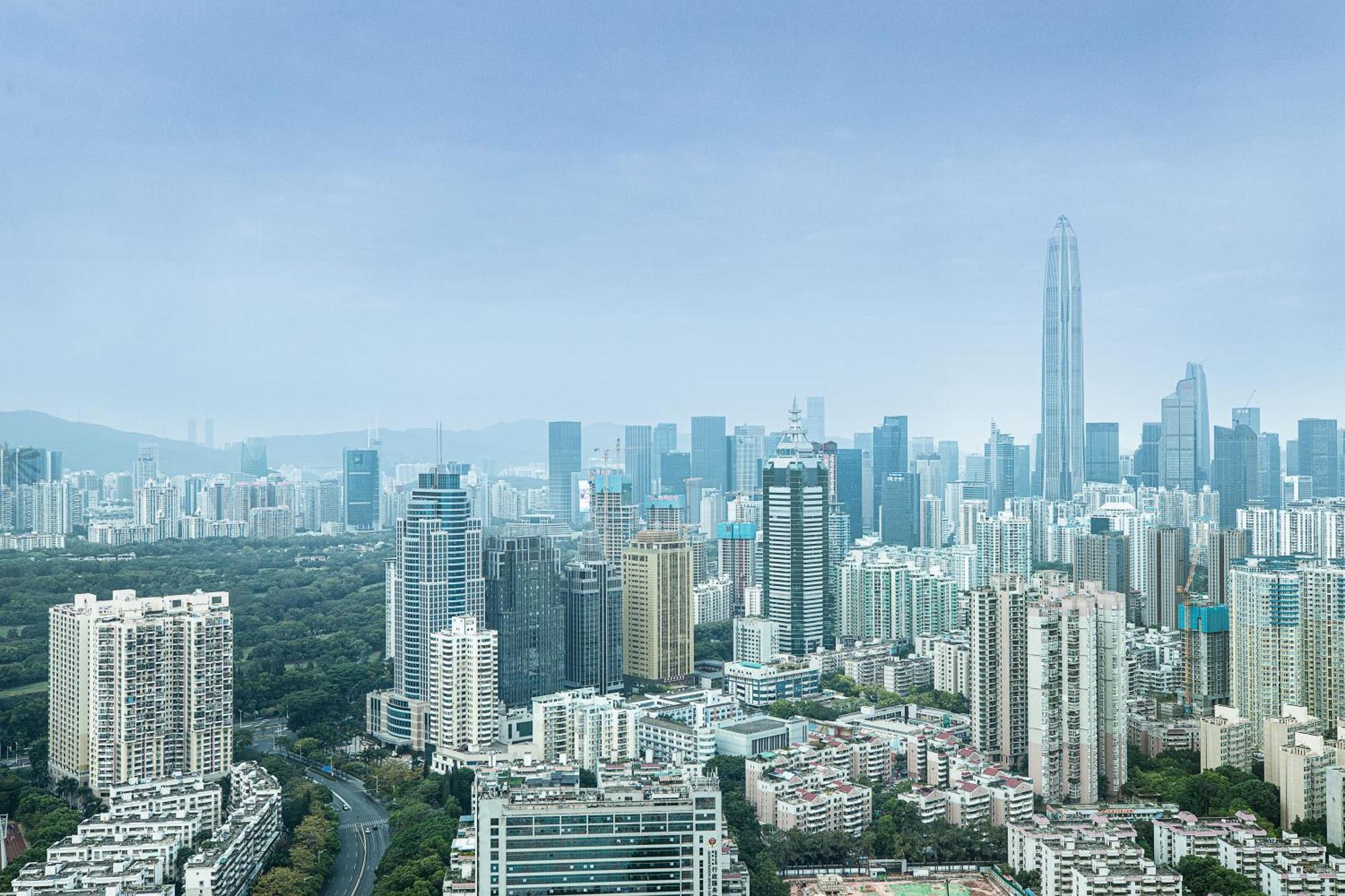 Отель Urcove By Hyatt Shenzhen Futian Port Экстерьер фото